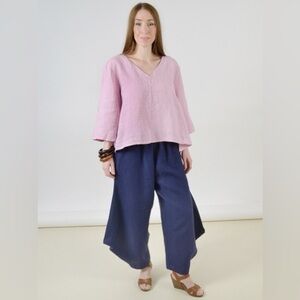 Bryn Walker Size XL Hamish Pant Bamboo Cotton in Polaris Purple NWT